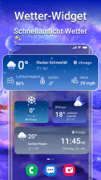 Wettervorhersage und Radar screenshot