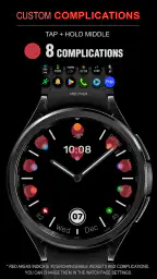 WFP 305 Butterfly watch face screenshot