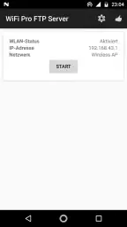 Wi-Fi Pro FTP-Server screenshot