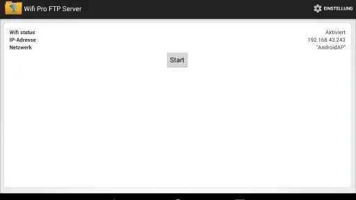 Wi-Fi Pro FTP-Server screenshot