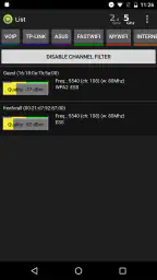 Wifi Analyzer Pro screenshot