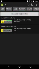 Wifi Analyzer Pro screenshot