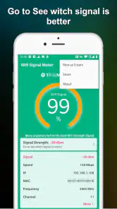 WiFi Signal Strength Meter Pro screenshot