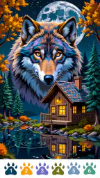 Wild Color: Malen nach Zahlen screenshot