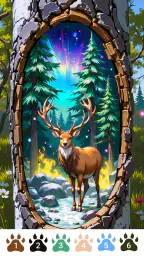 Wild Color: Malen nach Zahlen screenshot
