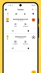 Winner - Turniermanager screenshot