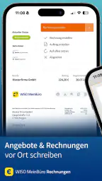 WISO MeinBüro Rechnungen screenshot