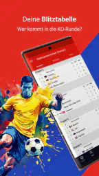 WM 2026 App mit TV.de Live TV screenshot