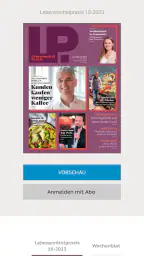 Wochenblatt LWB screenshot