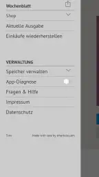 Wochenblatt LWB screenshot
