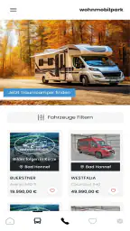 Wohnmobilpark GmbH screenshot