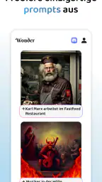 Wonder - AI Art Generator screenshot