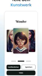 Wonder - AI Art Generator screenshot