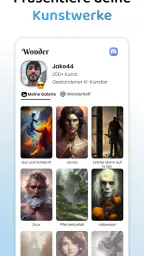 Wonder - AI Art Generator screenshot
