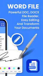 Word Document: DOCX, PDF, XLSX screenshot