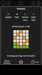 Wördel - tägliches Wortspiel screenshot