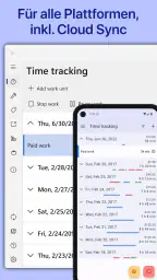 WorkingHours - Zeiterfassung screenshot