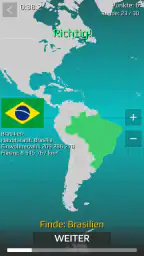 World Map Quiz screenshot