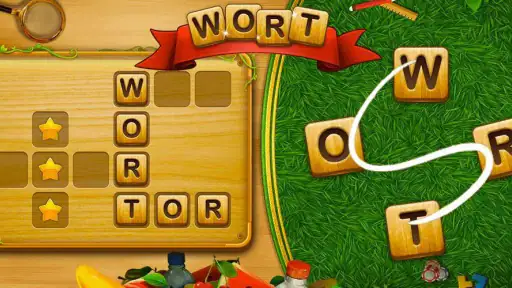 Wort Kreuzworträtsel Spiel screenshot