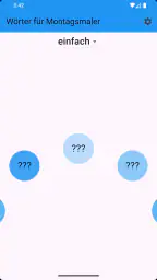 Wörter für Montagsmaler screenshot