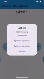 Wörter für Montagsmaler screenshot