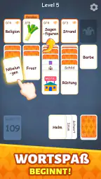 Wortsolitär: Associate Words screenshot