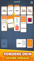 Wortsolitär: Associate Words screenshot