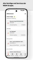 W&W Kundenportal screenshot