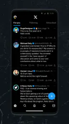 X (ehemals Twitter) screenshot