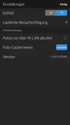 Yahoo Wetter screenshot