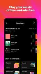 Яндекс Музыка, Книги, Подкасты screenshot