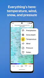 Yandex Weather & Rain Radar screenshot