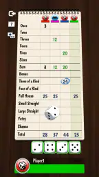 Yatzy mit Online Multiplayer screenshot