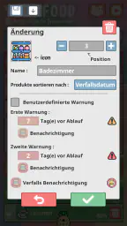 Your Food Anti Waste Inventar screenshot