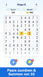 Zahlenspiel - Bilden Sie 10 screenshot