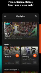 Zattoo - TV Streaming App screenshot