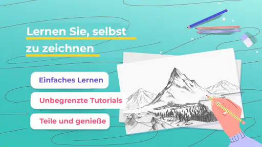 Zeichnen Lernen: Skizzen App screenshot