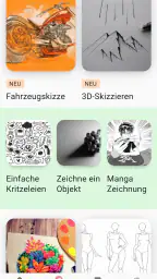 Zeichnen Lernen: Skizzen App screenshot