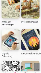 Zeichnen Lernen: Skizzen App screenshot