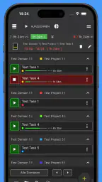 Zeiterfassung screenshot