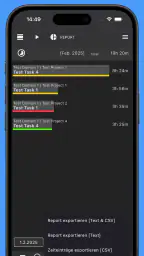 Zeiterfassung screenshot
