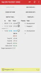 Zeiterfassung Pro screenshot