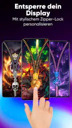 Zipper-Bildschirm Hintergrund screenshot