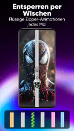 Zipper-Bildschirm Hintergrund screenshot