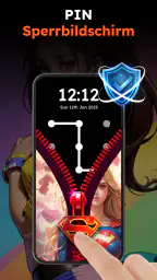 Zipper Lock Wallpapers Screen screenshot