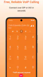 Zoiper IAX SIP VOIP Softphone screenshot