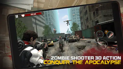 Zombie 3D Waffen Baller Spiele screenshot