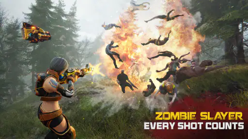 Zombie 3D Waffen Baller Spiele screenshot