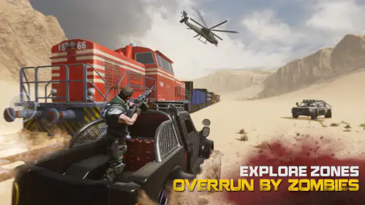 Zombie 3D Waffen Baller Spiele screenshot