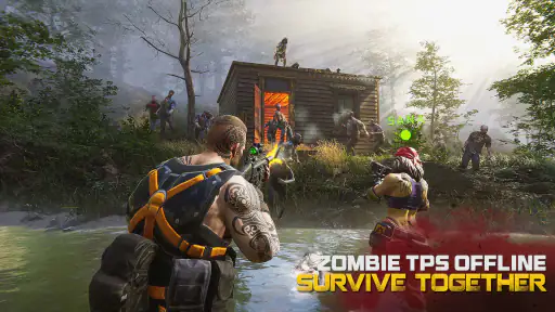 Zombie 3D Waffen Baller Spiele screenshot